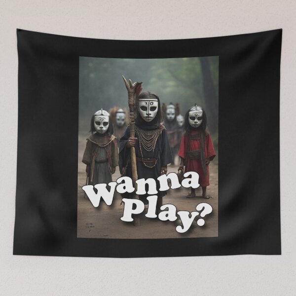 Item preview, Voodoo Children; Wanna Play;  designed and sold by StickerApe.