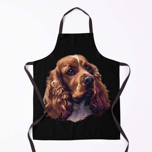 Item preview, Pixel Portrait Cocker Spaniel designed and sold by CUTEDOGGIEZ.