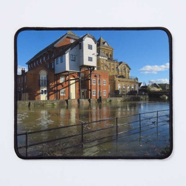 Item preview, Floodwater, The River Colne & The Mill designed and sold by wiggyofipswich.