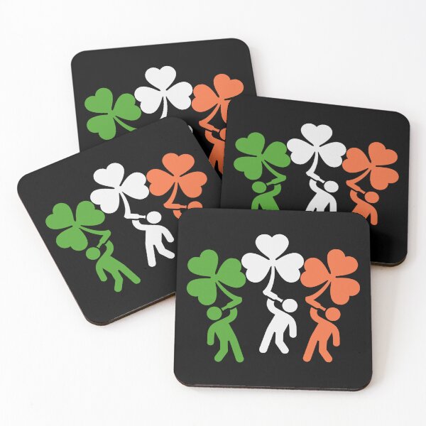 Item preview, Ireland Shamrock Drinkers Flag designed and sold by theflandonian.
