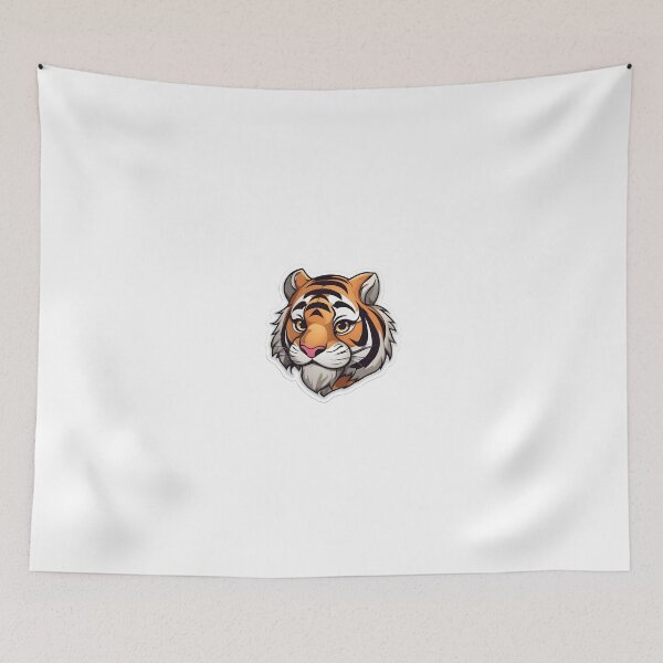 Item preview, cute tiger designed and sold by Marvels Inspired Art.