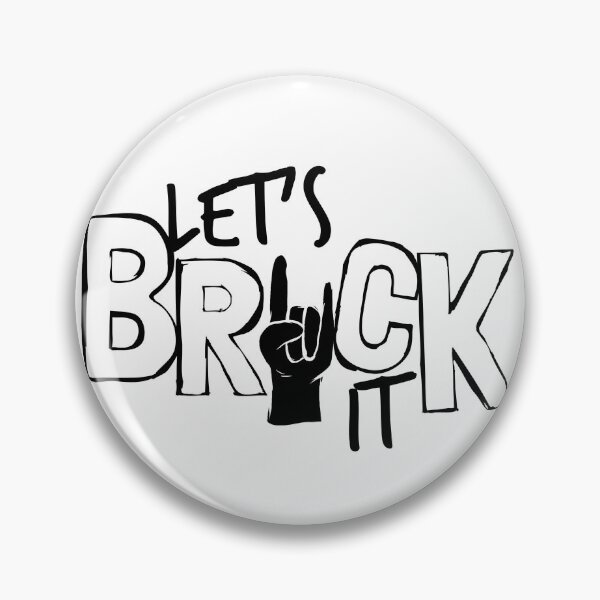 Item preview, Let's brick it (black) designed and sold by DidiSunshine.