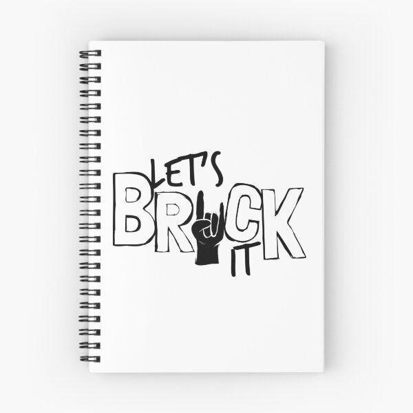 Item preview, Let's brick it (black) designed and sold by DidiSunshine.