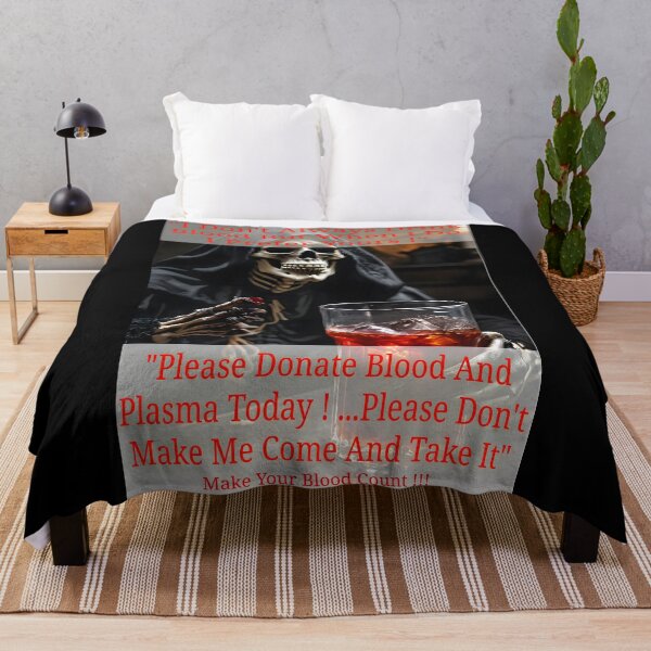 Item preview, Ghouls Delight: Donate Blood And Plasma Today designed and sold by Hall-O-Gram.