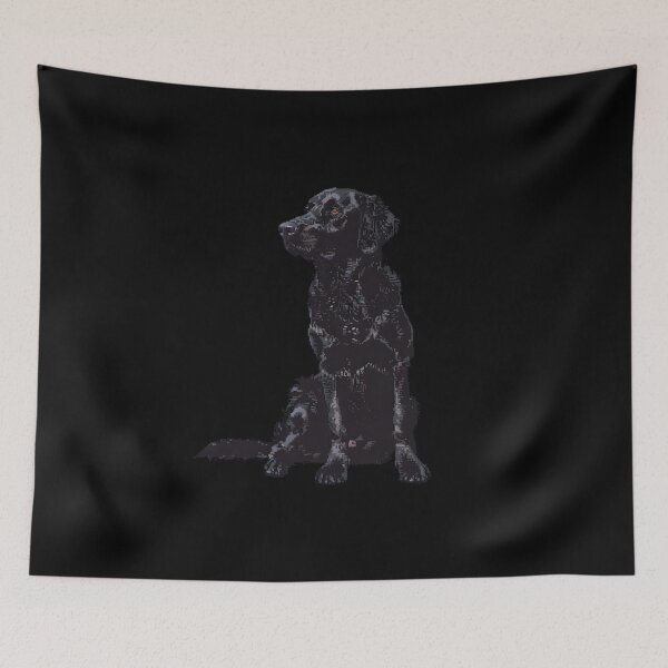 Item preview, Pixel Curly-coated Retriever designed and sold by CUTEDOGGIEZ.