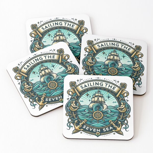 Item preview, Sail Through the Seven Seas: A Nautical Odyssey designed and sold by HOMEDESIGNPRINT.