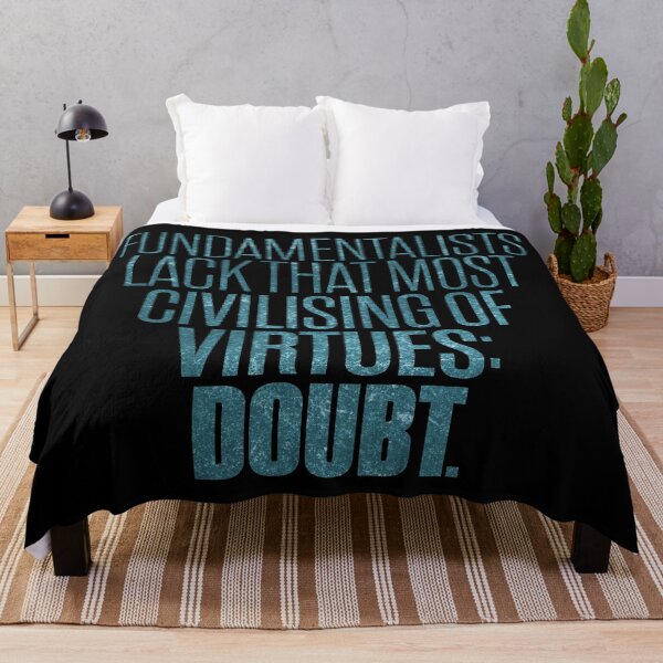 Item preview, Copy of Fundamentalists lack that most civilising of virtues: doubt. #2 v.2 designed and sold by x1brett.