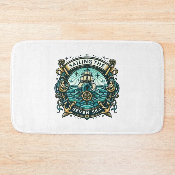 Item preview, Sail Through the Seven Seas: A Nautical Odyssey designed and sold by HOMEDESIGNPRINT.