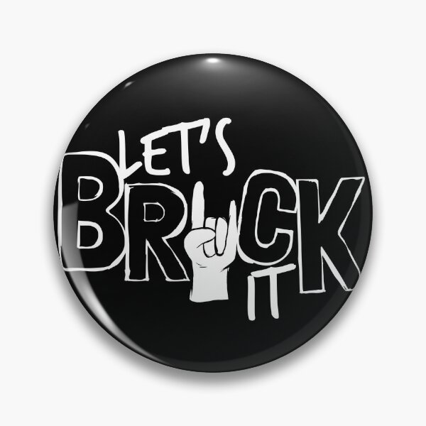 Item preview, Let's brick it (white) designed and sold by DidiSunshine.
