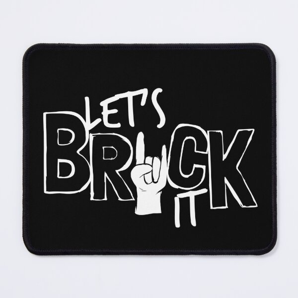 Item preview, Let's brick it (white) designed and sold by DidiSunshine.