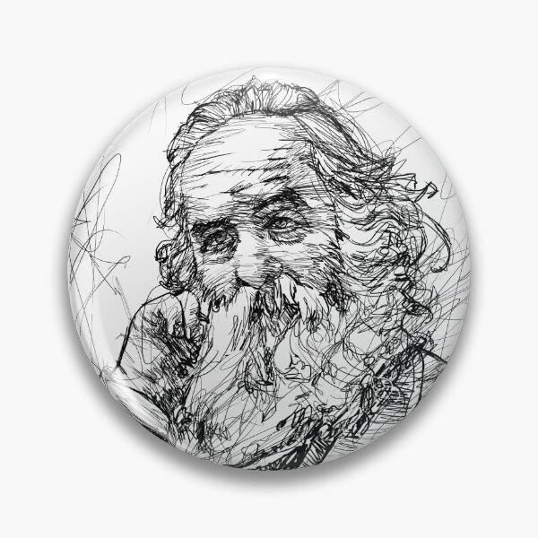 Item preview, WALT WHITMAN ink portrait .4 designed and sold by lautir.