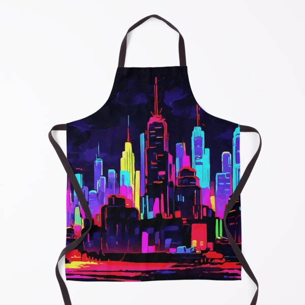 Item preview, Neon Nights: A Vibrant Cityscape designed and sold by MadebyTommy.