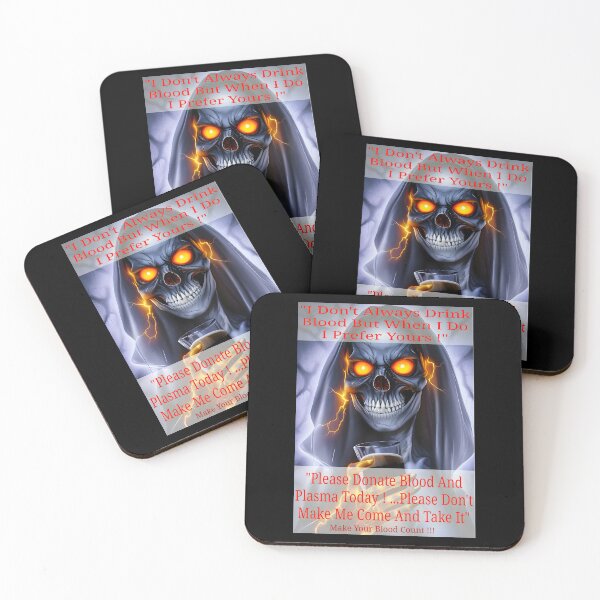 Item preview, Ghouls Delight: Donate Blood And Plasma Today designed and sold by Hall-O-Gram.