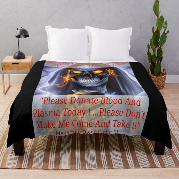 Item preview, Ghouls Delight: Donate Blood And Plasma Today designed and sold by Hall-O-Gram.
