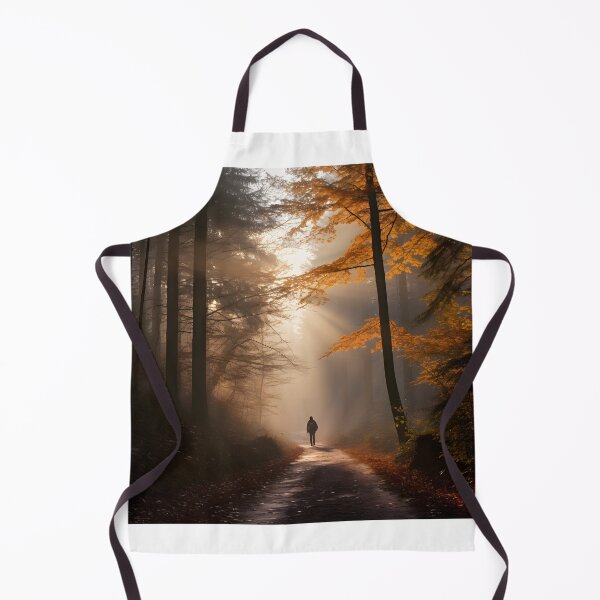 Item preview, Autumn Solitude Hike in the Misty Forest designed and sold by Shirtastically.