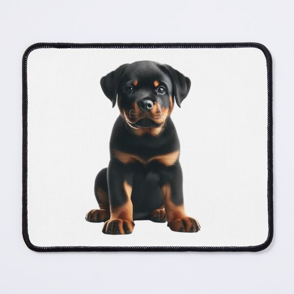 Item preview, Confident Rottweiler Puppy designed and sold by CardsStudio.