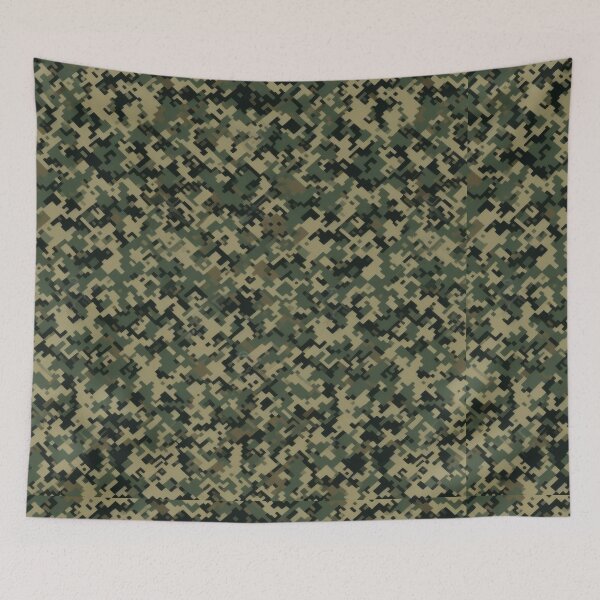 Item preview, Dark green army camouflage pattern designed and sold by Miauau Studio.