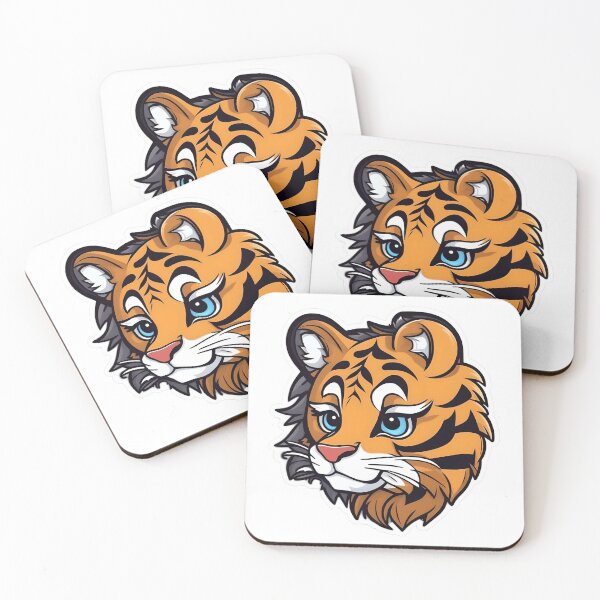 Item preview, cartoon tiger designed and sold by Marvels Inspired Art.