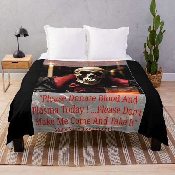 Item preview, Ghouls Delight: Donate Blood And Plasma Today designed and sold by Hall-O-Gram.