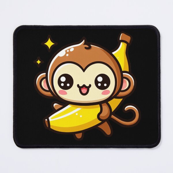 Item preview, Banana Monkey Cute designed and sold by Delidream.