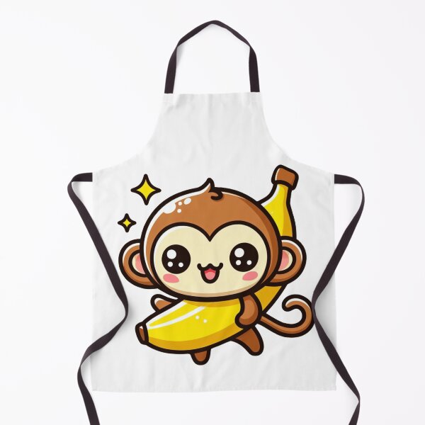 Item preview, Banana Monkey Cute designed and sold by Delidream.