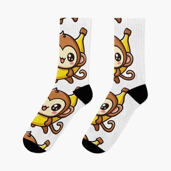 Item preview, Banana Monkey Cute designed and sold by Delidream.