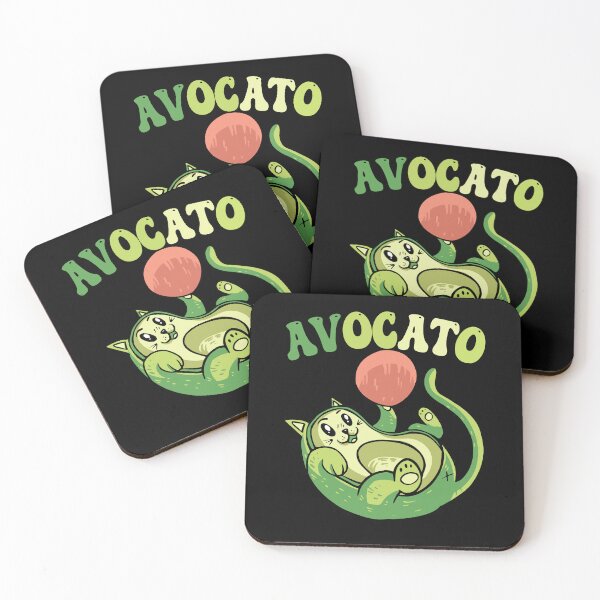 Item preview, Playful Avocato Cat Juggling designed and sold by NovaGenArt.