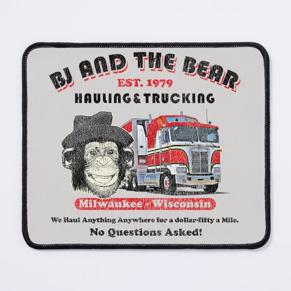Item preview, BJ and the Bear Hauling and Trucking Lts Worn Out designed and sold by Alema Art.
