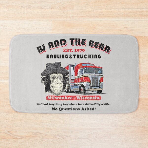 Item preview, BJ and the Bear Hauling and Trucking Lts Worn Out designed and sold by Alema Art.