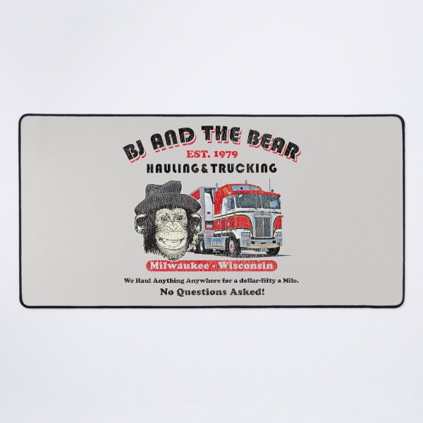 Item preview, BJ and the Bear Hauling and Trucking Lts Worn Out designed and sold by Alema Art.