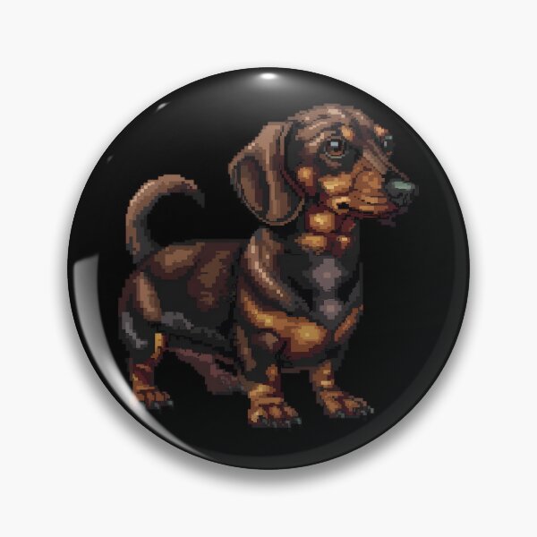 Artikelvorschau, 16-bit-dachshund entworfen und verkauft von CUTEDOGGIEZ.