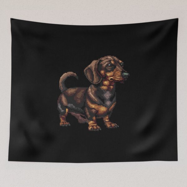 Item preview, 16-bit Dachshund designed and sold by CUTEDOGGIEZ.