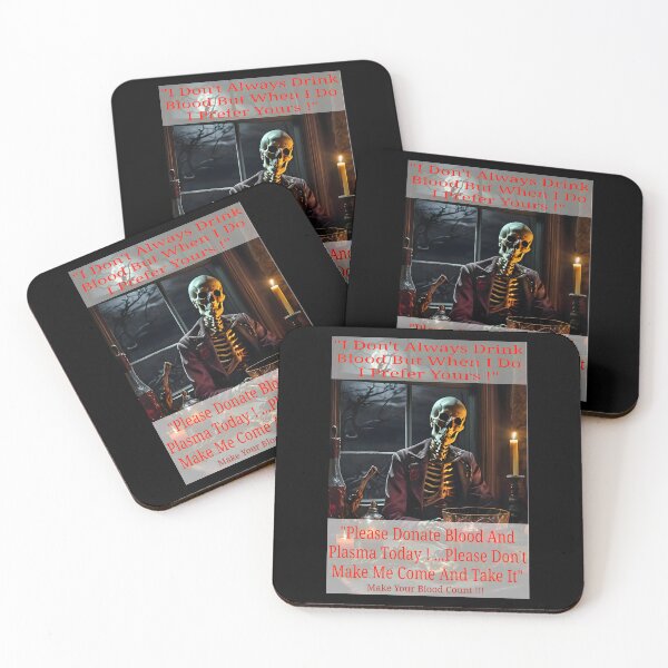 Item preview, Ghouls Delight: Donate Blood And Plasma Today designed and sold by Hall-O-Gram.