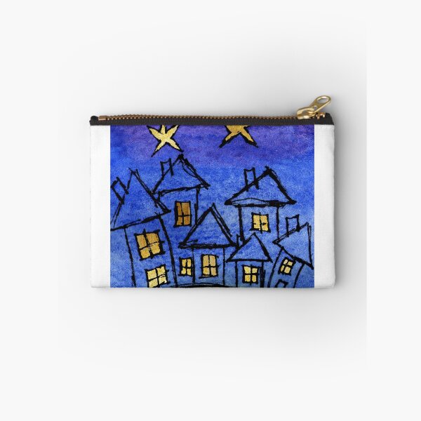 Item preview, Houses on Hill at Night designed and sold by Aithlin123.