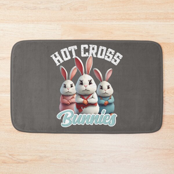 Item preview, Hot Cross Bunnies, Easter Pun designed and sold by Coralgb.