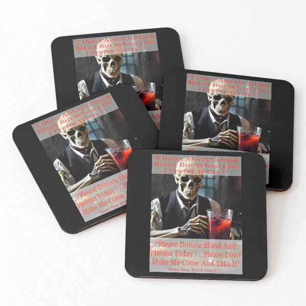 Item preview, Ghouls Delight: Donate Blood And Plasma Today designed and sold by Hall-O-Gram.