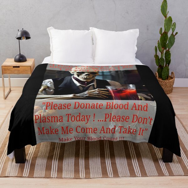 Item preview, Ghouls Delight: Donate Blood And Plasma Today designed and sold by Hall-O-Gram.