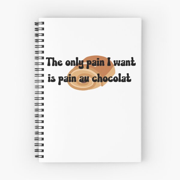 Item preview, Funny graphic tee for pain au chocolat lovers designed and sold by SpunkyBySS.