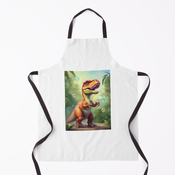 Item preview, Dinosaur Enjoying Bubbles designed and sold by JulieBlaise.