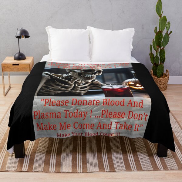 Item preview, Ghouls Delight: Donate Blood And Plasma Today designed and sold by Hall-O-Gram.