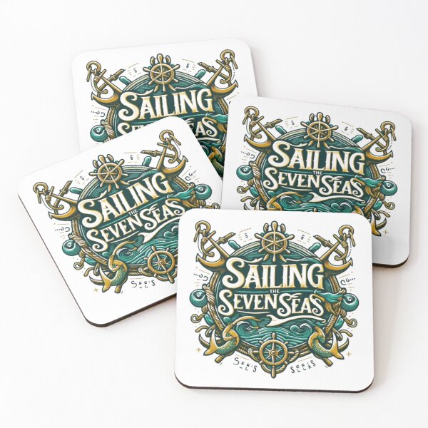 Item preview, Sail Through the Seven Seas designed and sold by HOMEDESIGNPRINT.