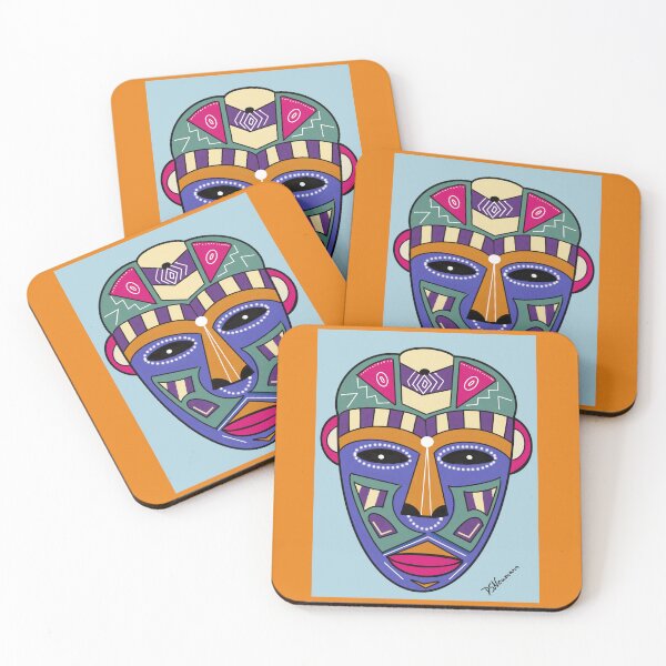 Item preview, African art - Tribal Mask designed and sold by Dorothea Neumann.