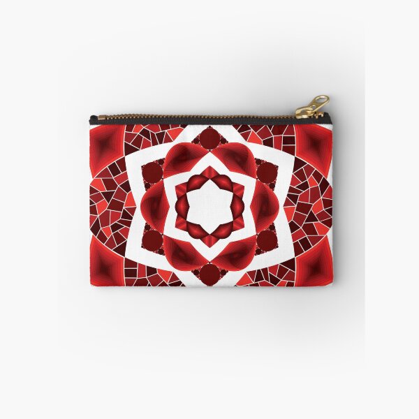 Artikelvorschau, Geschichtete rote geometrische Sternblume entworfen und verkauft von DHTDesigns.