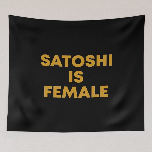 Item preview, Satoshi is female designed and sold by TedFlogar.