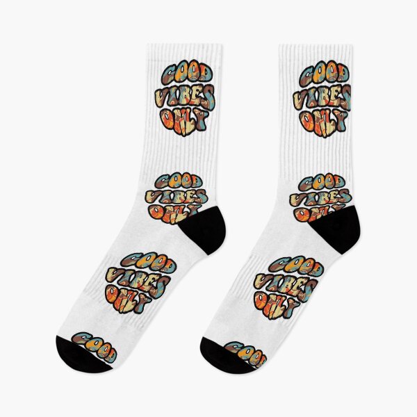 Item preview, Good vibes only aesthetic groovy retro vintage y2k designed and sold by vyascreations.