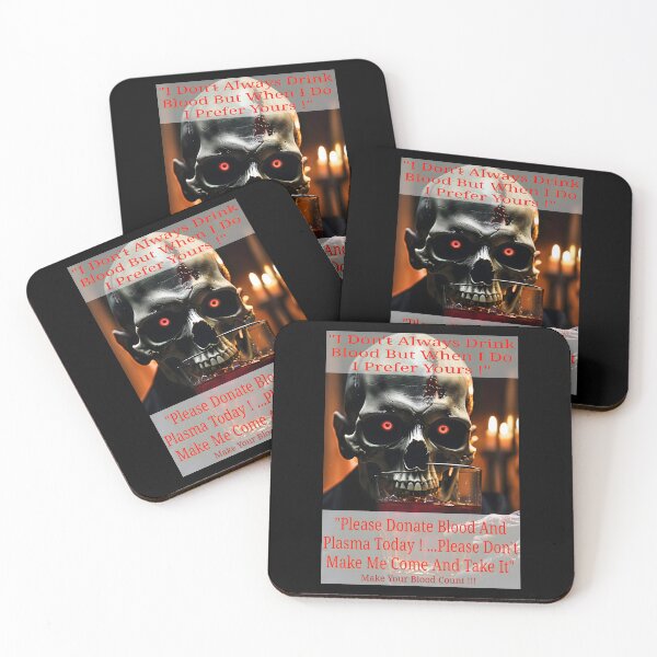Item preview, Ghouls Delight: Donate Blood And Plasma Today designed and sold by Hall-O-Gram.