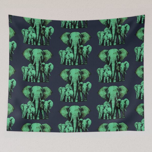 Item preview, Cute Elephant family designed and sold by kinpirks.