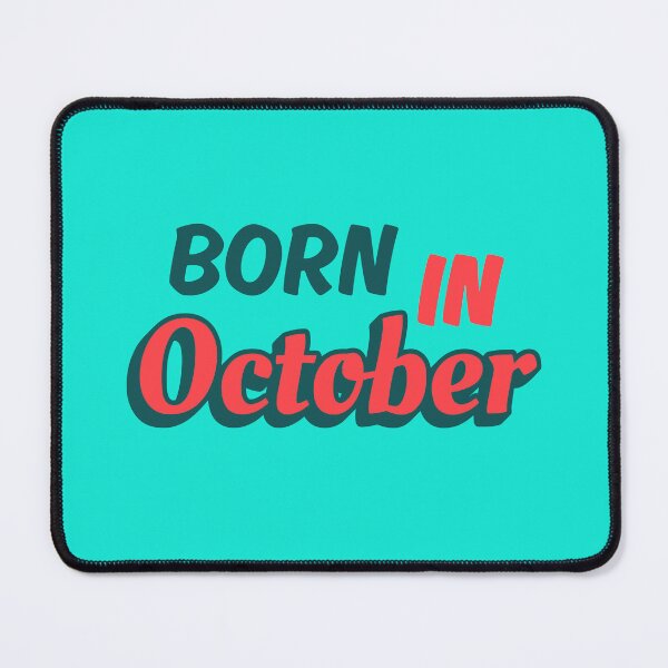 Item preview, Born in October - a legendary tribute to those born in October designed and sold by Weknes.