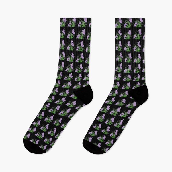 Item preview, Crocus Flowers on Black 5748 designed and sold by Art in My Loft.