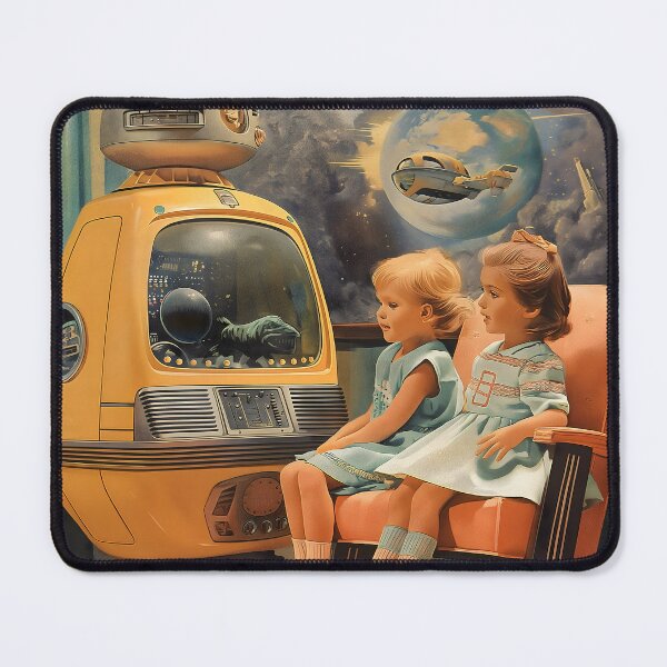 Item preview, 1950s Sci-Fi Movie Alien Invasion SPACE KIDS designed and sold by Shelly Little.